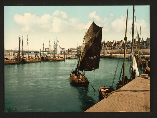 A picture of The harbor, Calais, France