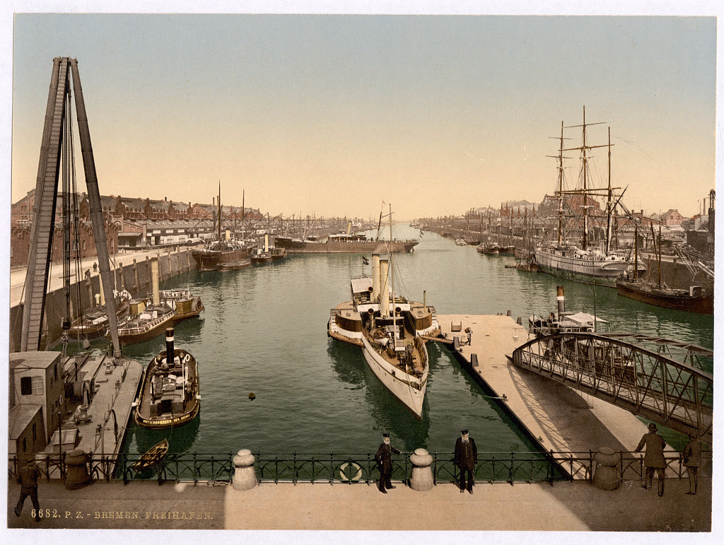 A picture of The Harbor (Free Port), Bremen, Germany
