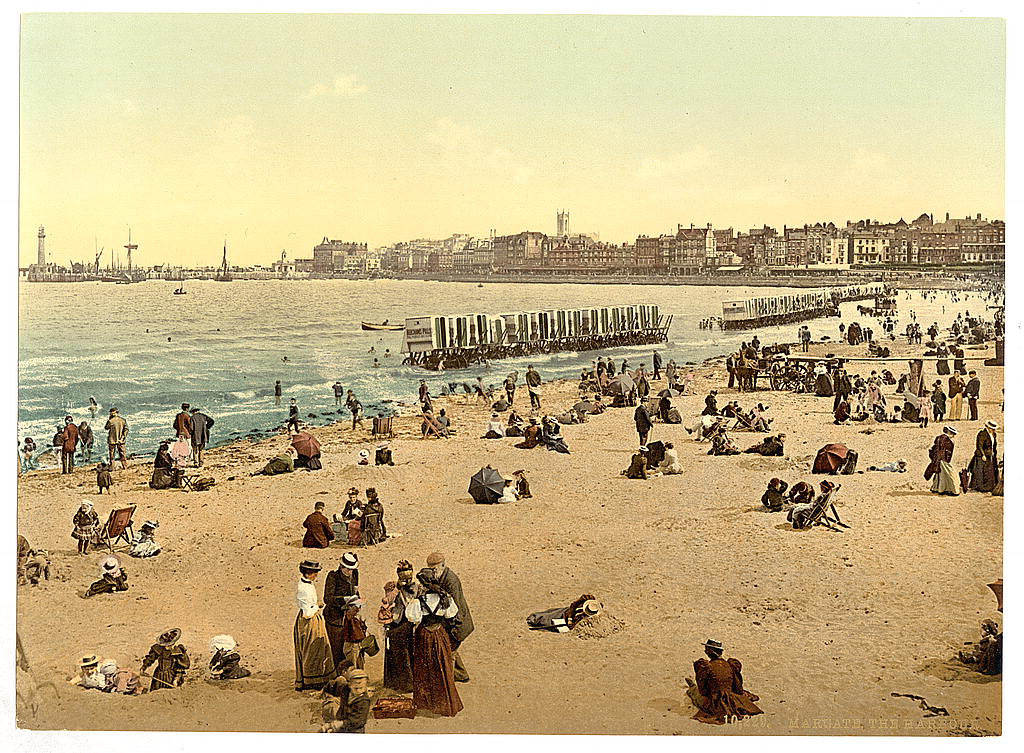 A picture of The harbor, I., Margate, England