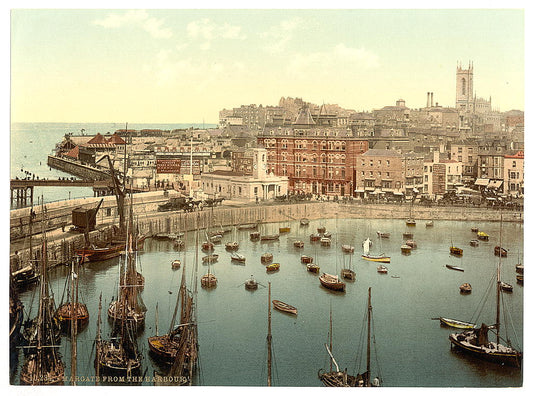 A picture of The harbor, II., Margate, England