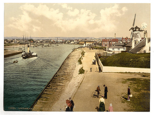 A picture of The harbor, Littlehampton, England