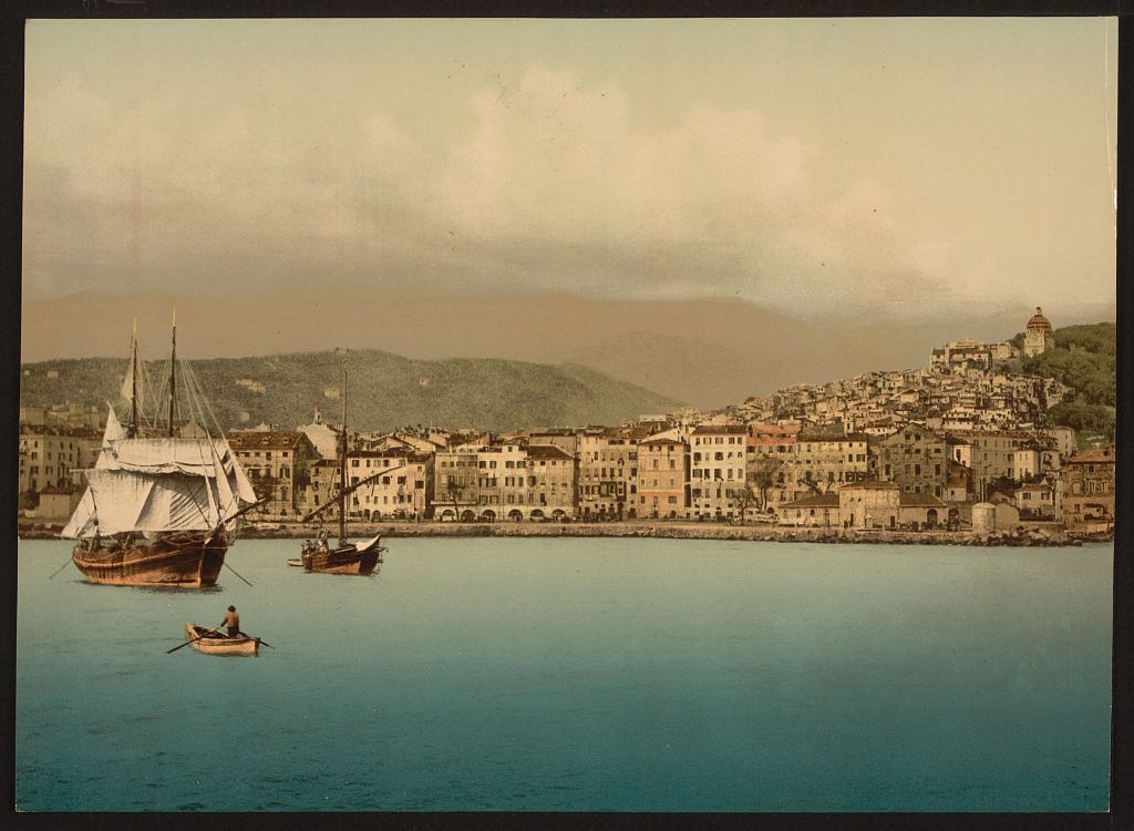 A picture of The harbor, San Remo, Riviera