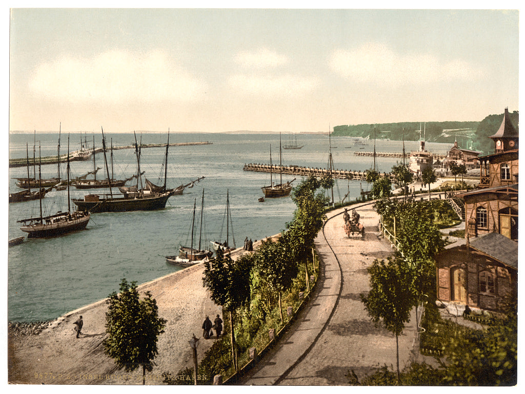 A picture of The harbor, Sassnitz, Isle of Rugen, Germany