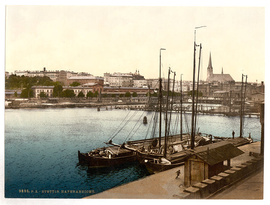 A picture of The Harbor, Stettin, Germany