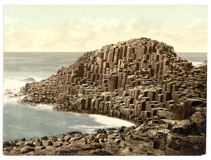 A picture of The Honeycombs, Giant's Causeway. County Antrim, Ireland