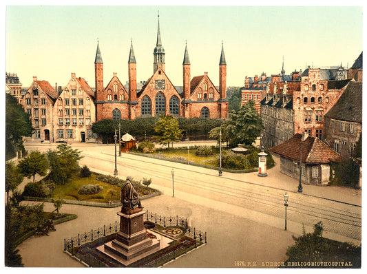 A picture of The hospital, Lubeck, Germany
