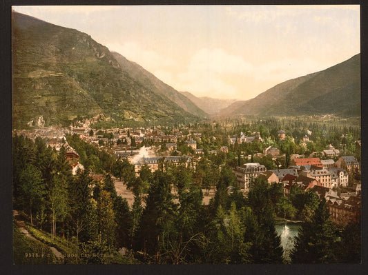 A picture of The hotels, Luchon, Pyrenees, France