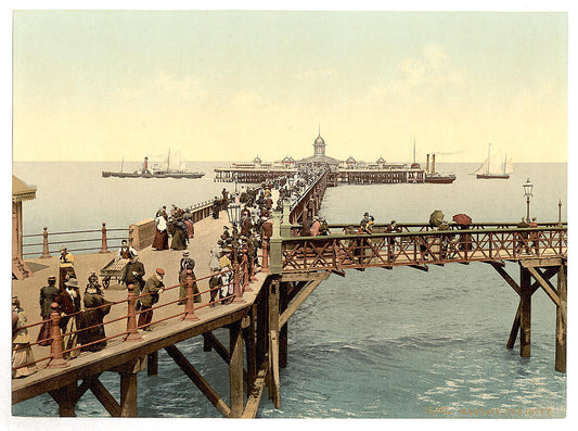 A picture of The jetty, I., Margate, England