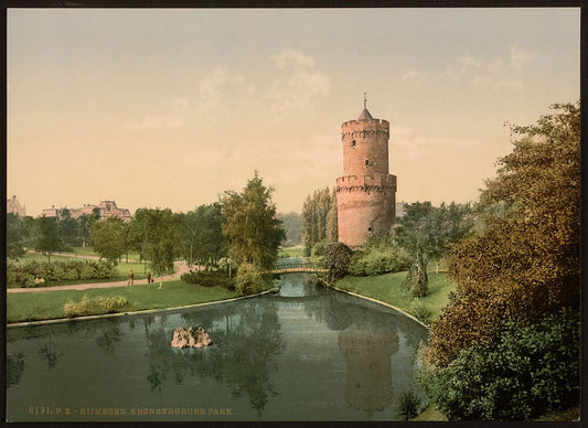 A picture of The Kronenbourg Park, Nymegen (i.e. Kronenburg Park, Nijmegen), Holland