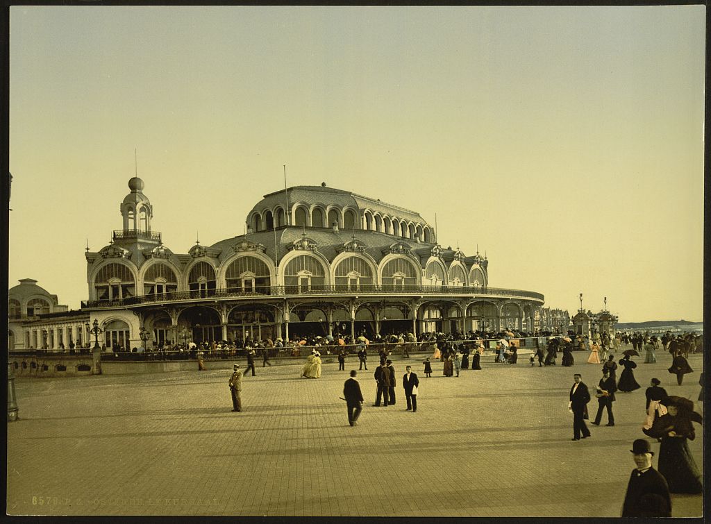 A picture of The Kursaal, (i.e., Cursaal), Ostend, Belgium