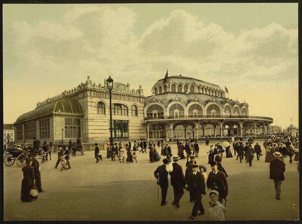 A picture of The Kursaal, (i.e., Cursaal), Ostend, Belgium