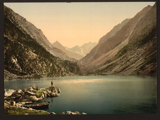 A picture of The lake, Gaube, Pyrenees, France