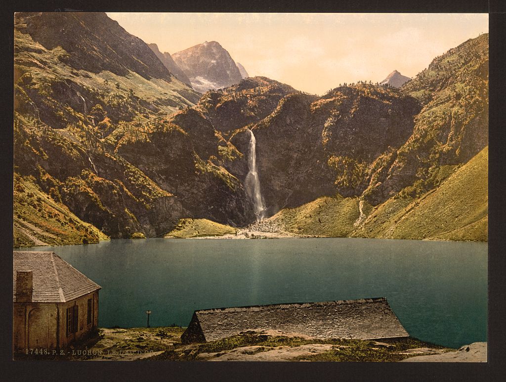 A picture of The lake of Oô, Luchon, Pyrenees, France