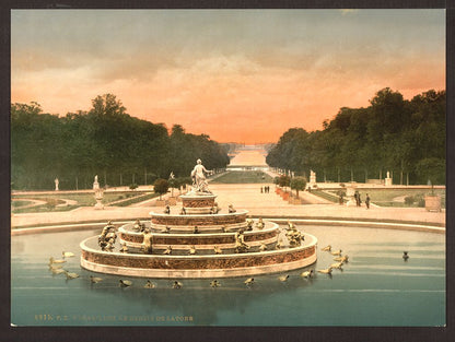A picture of The Latone Basin, I, Versailles, France