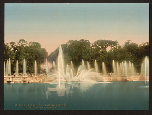 A picture of The Latone Basin, Neptune, Versailles, France