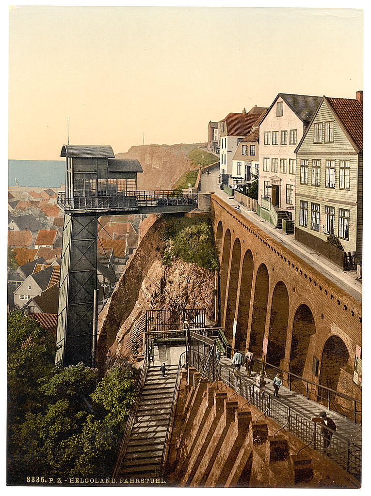 A picture of The Lift, Helgoland, Germany