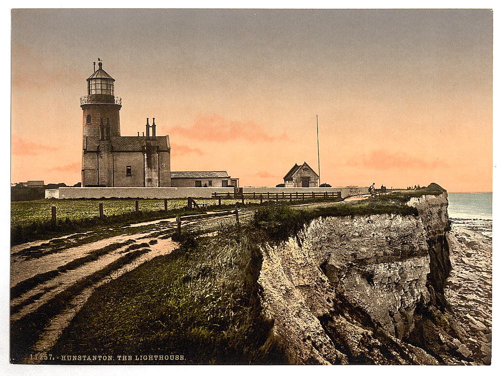 A picture of The lighthouse, Hunstanton, England