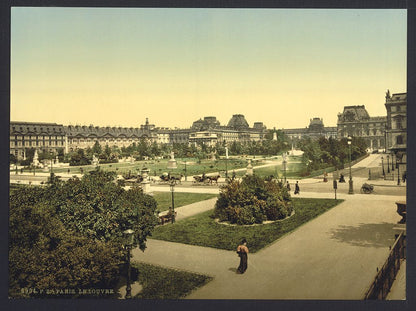 A picture of The Louvre, Paris, France