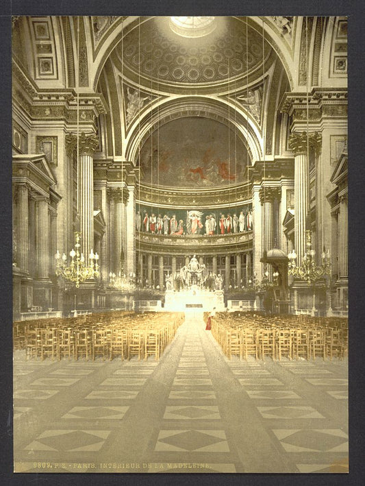A picture of The Madeleine, interior, Paris, France