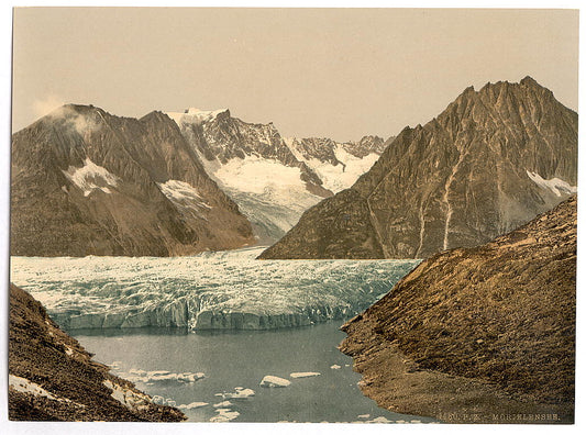A picture of The Marjelensee (7,700 feet above the sea), Valais, Alps of, Switzerland