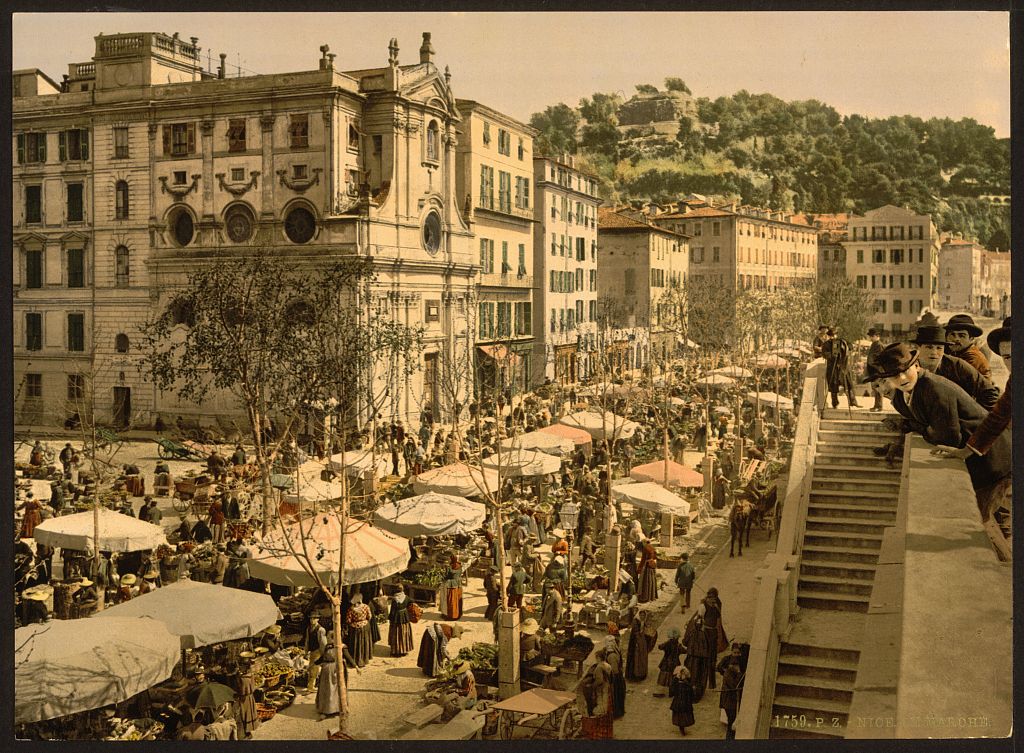 A picture of The market, Nice, Riviera