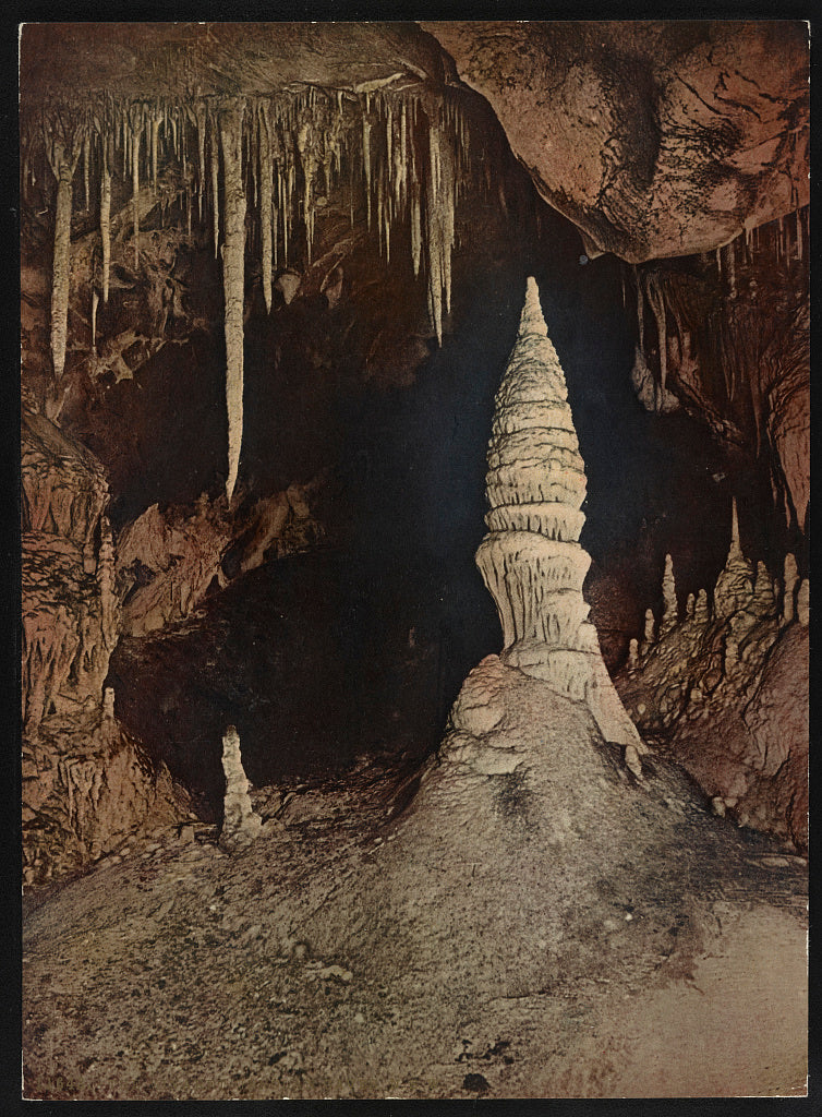 A picture of The Minaret Jenolan Caves, N.S.W.