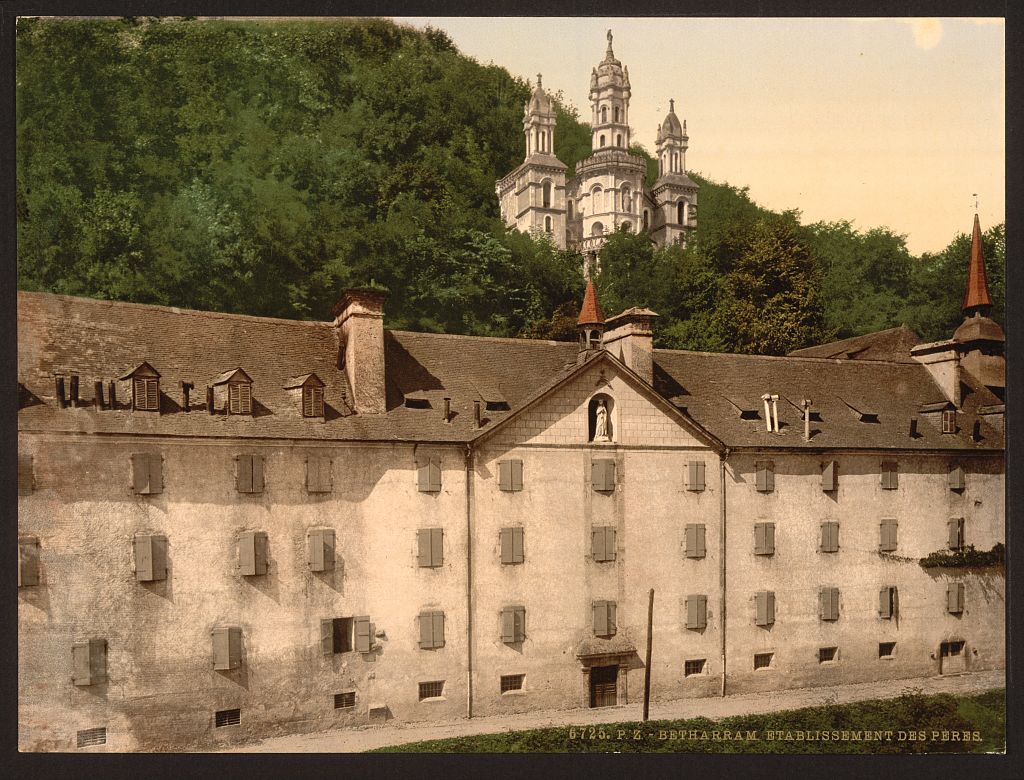 A picture of The monastery, Bétharram, Pyrenees, France