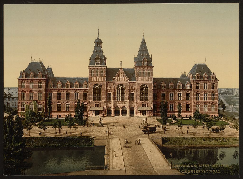 A picture of The museum, Amsterdam, Holland