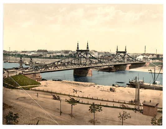 A picture of The Neckar Bridge, Mannheim, Baden, Germany
