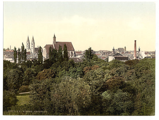 A picture of The new city, Vienna, Austro-Hungary