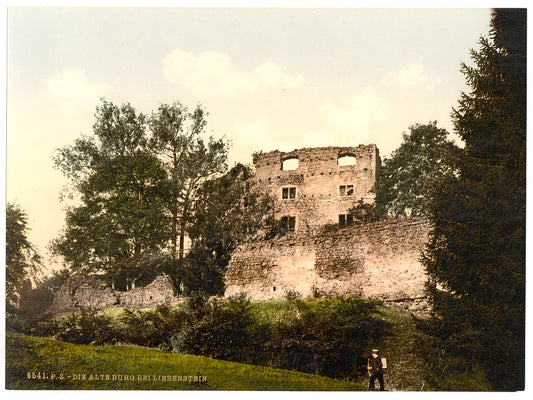 A picture of The old castle, Liebenstein (i.e., Bad Liebenstein), Thuringia, Germany