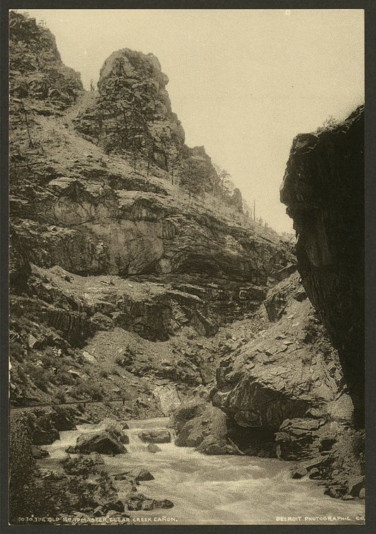 A picture of The Old Roadmaster, Clear Creek Cañon