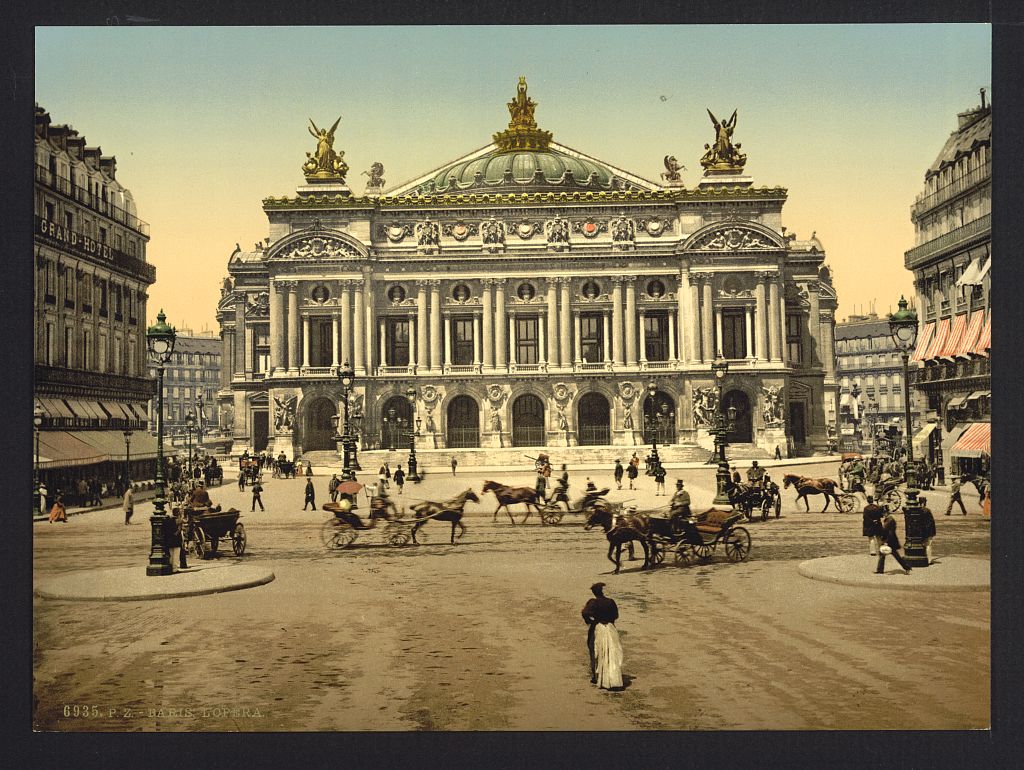 A picture of The Opera House, Paris, France