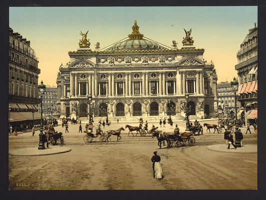 A picture of The Opera House, Paris, France