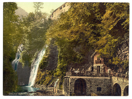 A picture of The Orrido at Osteno, Tessin, Switzerland