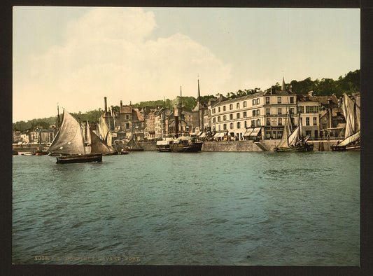 A picture of The outer port, Honfleur, France