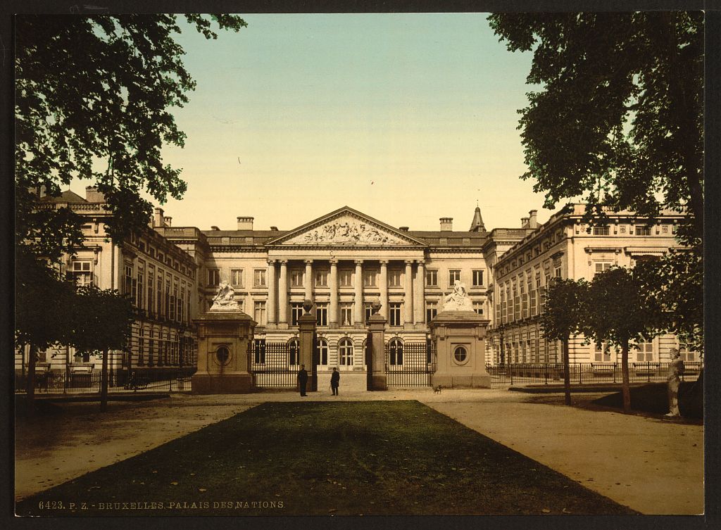 A picture of The Palace of Nations, Brussels, Belgium