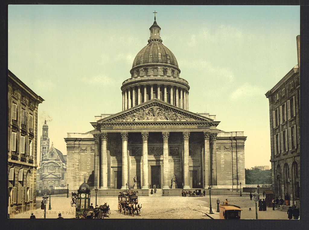 A picture of The Pantheon, Paris, France