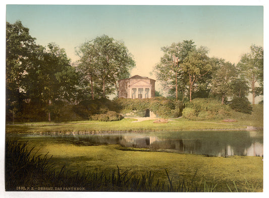 A picture of THe Pantheon, park of Worlitz, Anhalt, Germany