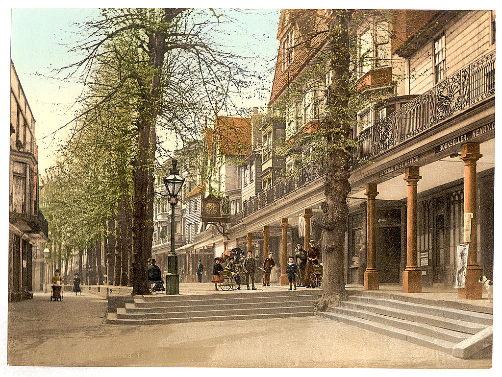 A picture of The Pantiles, III., Tunbridge Wells, England