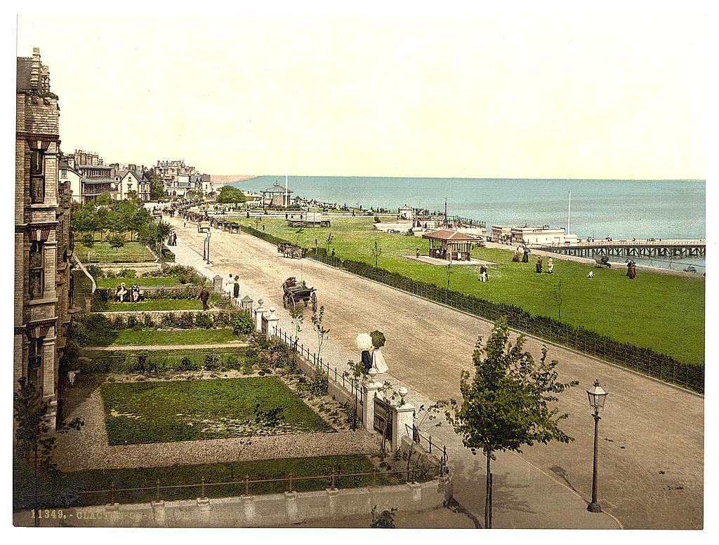 A picture of The parade, Clacton-on-Sea, England