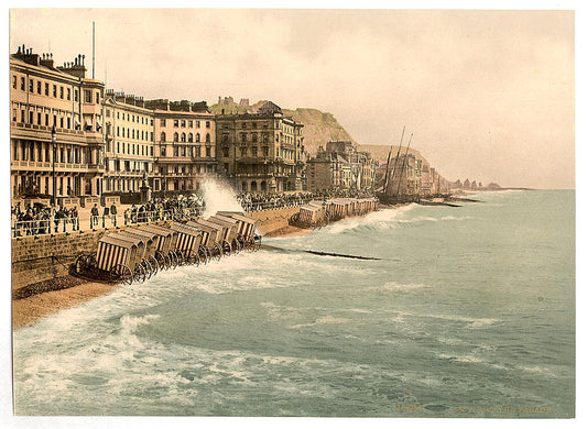 A picture of The parade, Hastings, England