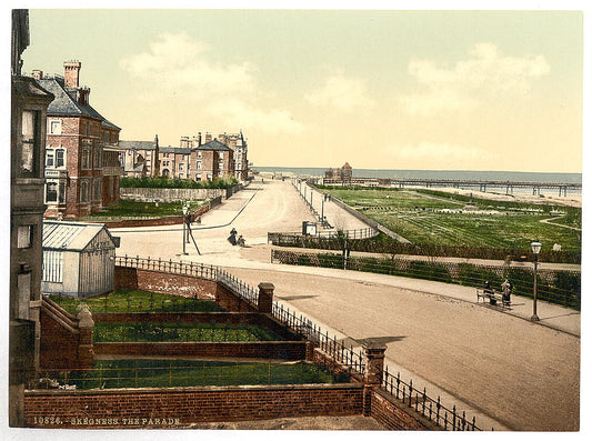 A picture of The parade, Skegness, England