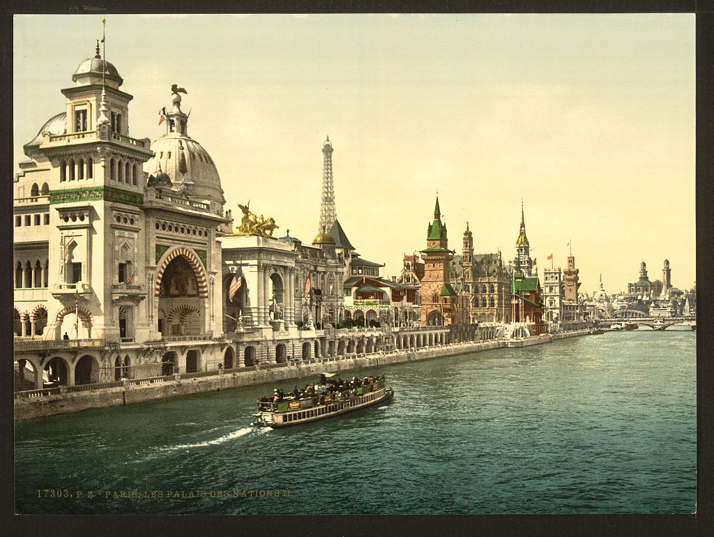 A picture of The Pavilions of the Nations, II, Exposition Universal, 1900, Paris, France