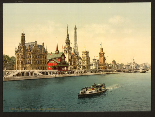 A picture of The Pavilions of the Nations, III, Exposition Universal, 1900, Paris, France