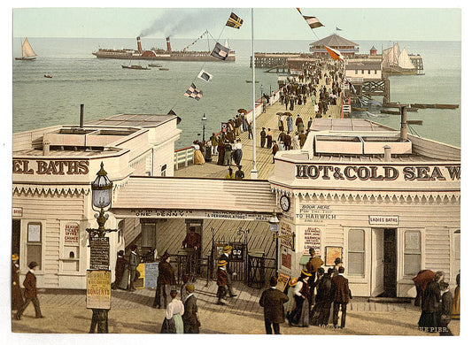 A picture of The pier, Clacton-on-Sea, England