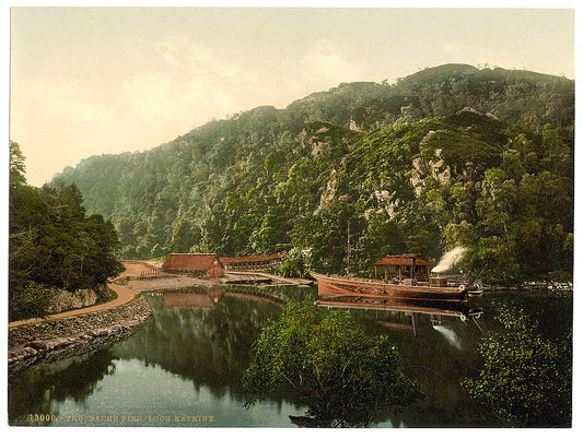 A picture of The pier, Loch Katrine, Trossachs, Scotland