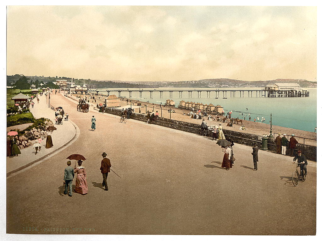 A picture of The pier, Paignton, England