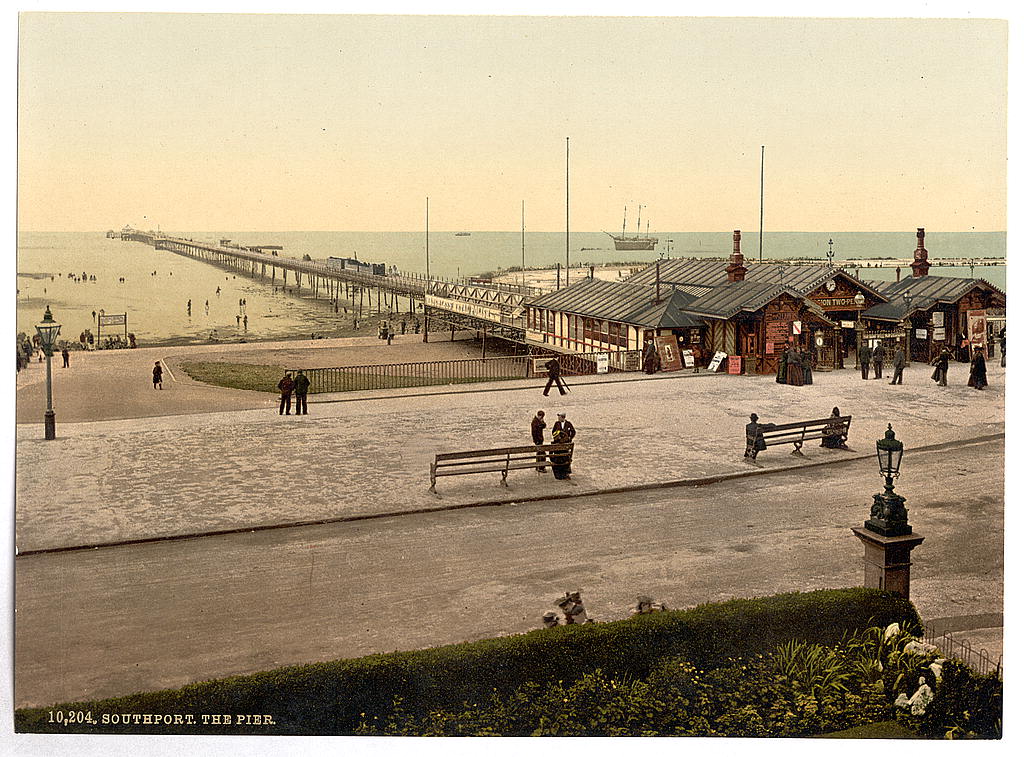 A picture of The pier, Southport, England