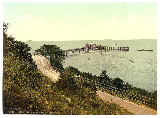 A picture of The pier, Weston-super-Mare, England